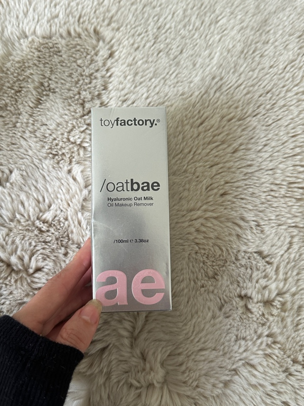 Toyfactory oatbae Hyaluronic Oat Milk Oil Makeup Remover